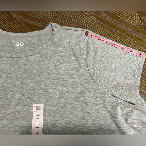 NWT SO|Classic Crewneck Tshirt|Size 3X - Picture 4 of 5